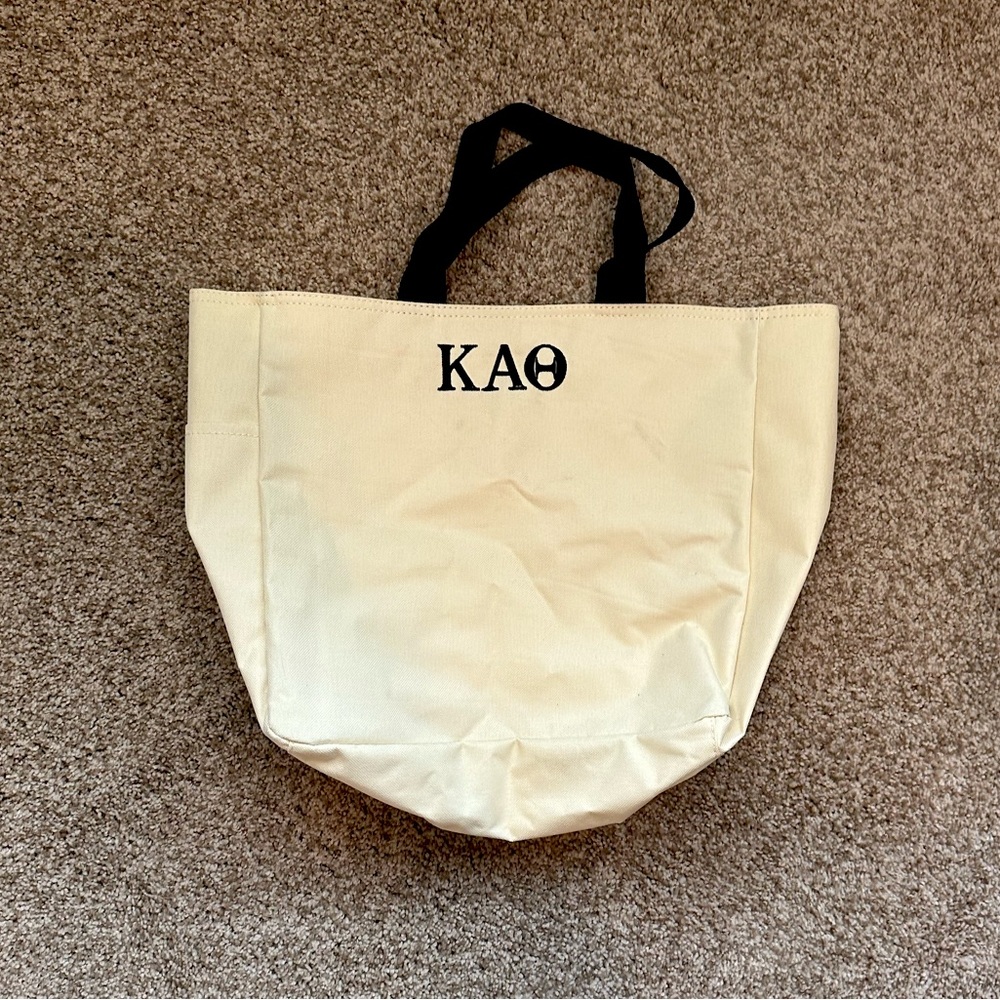 Kappa Alpha Theta Canvas Tote